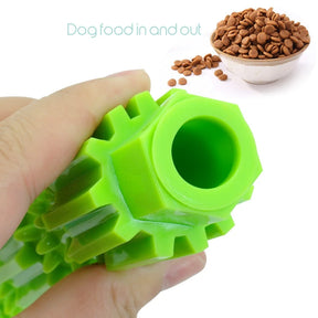 Dog Silicone Chewing Toys Pet Molar Interactive Training Tool Tooth Cleaning Cleaner Toothbrush Accessories Puppy Border Collie