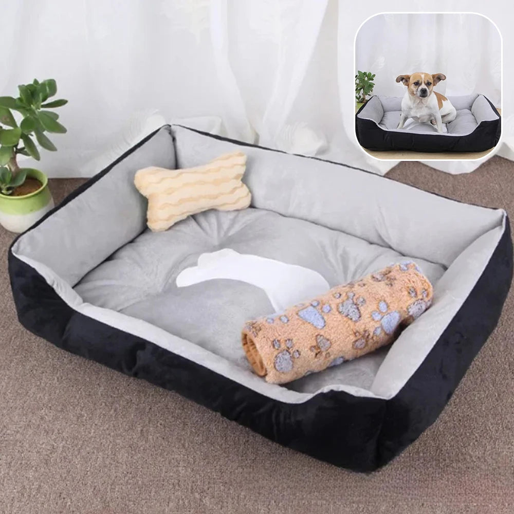 Dog Cushions Pet Bed Sofa Beds Large Dogs Fluffy Medium Blanket Pets Accessories Bad Mat Products Puppy Supplies Cats Small Big